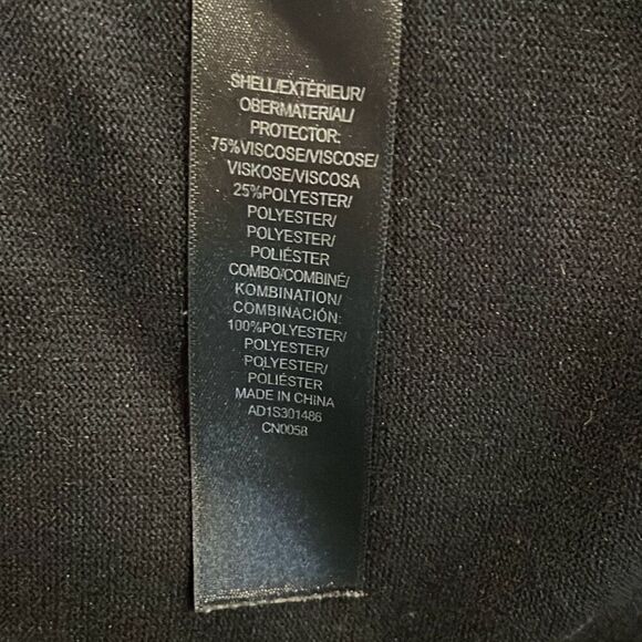 Adrianna Papell V-Neck Sweater With Floral Sleeves Large - Picture 5 of 5